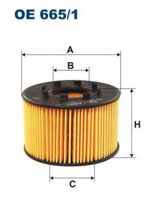 FILTRON OE6651 Масляный фильтр