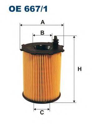 FILTRON OE6671 Масляный фильтр