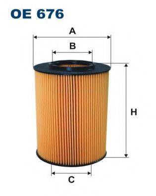 FILTRON OE676 Масляный фильтр