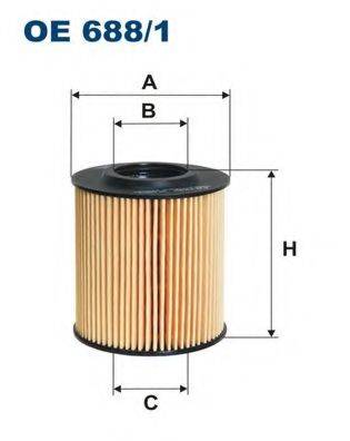 FILTRON OE6881 Масляный фильтр