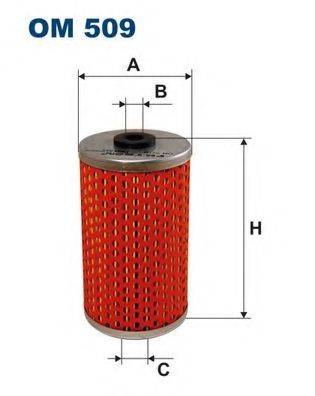 FILTRON OM509 Масляный фильтр