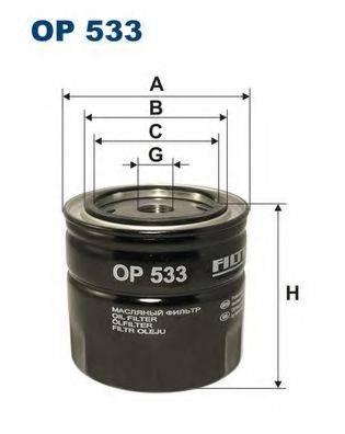 FILTRON OP533 Масляный фильтр