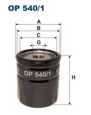 FILTRON OP5401 Масляный фильтр