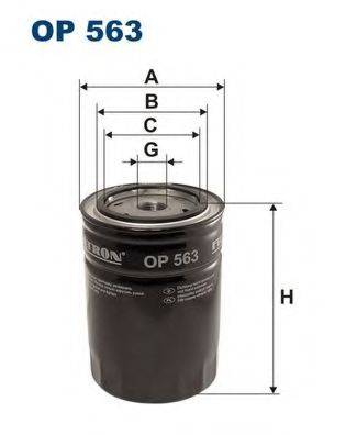 FILTRON OP563 Масляный фильтр