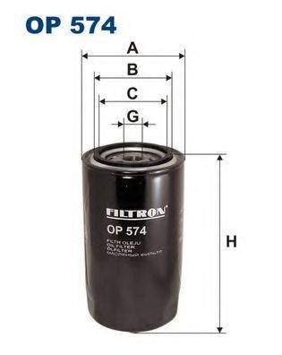 FILTRON OP574 Масляный фильтр