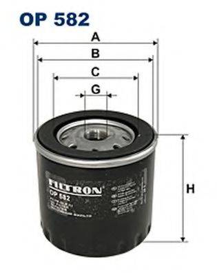 FILTRON OP582 Масляный фильтр