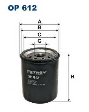 FILTRON OP612 Масляный фильтр