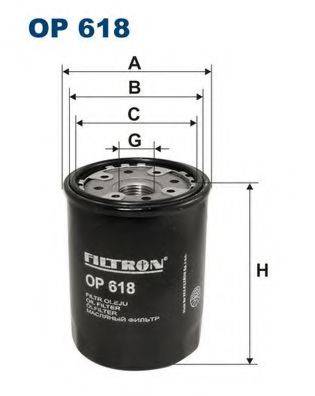 FILTRON OP618 Масляный фильтр