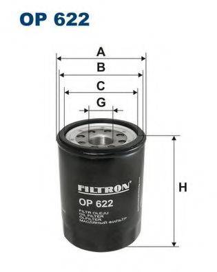 FILTRON OP622 Масляный фильтр