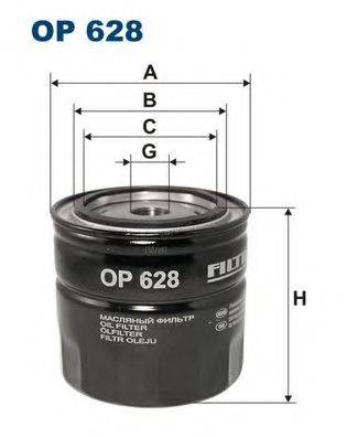 FILTRON OP628 Масляный фильтр