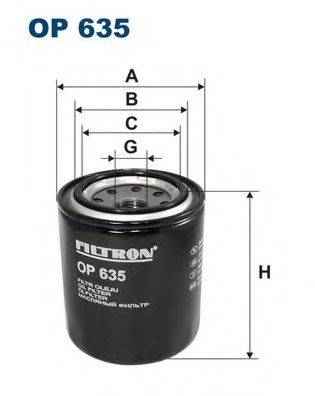 FILTRON OP635 Масляный фильтр