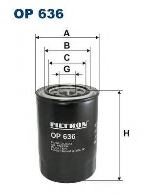 FILTRON OP636 Масляный фильтр