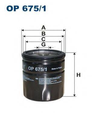FILTRON OP6751 Масляный фильтр