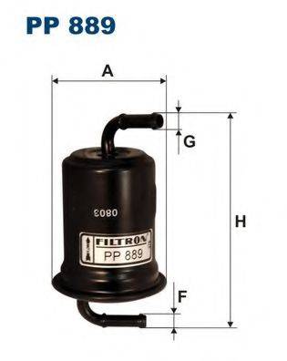 FILTRON PP889 Топливный фильтр