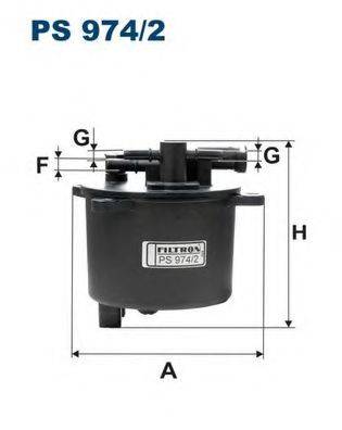 FILTRON PS9742 Топливный фильтр