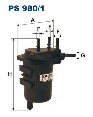 FILTRON PS9801 Топливный фильтр