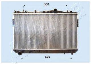 ASHIKA RDA313022 Радиатор, охлаждение двигателя