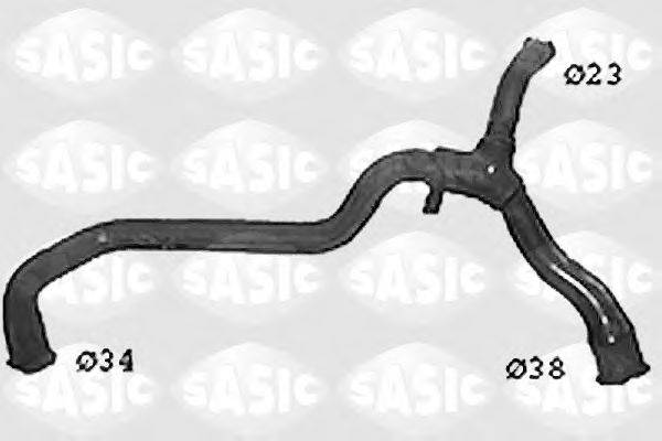 SASIC SWH0289 Шланг радиатора