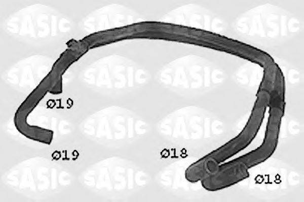 SASIC SWH4175 Шланг радиатора
