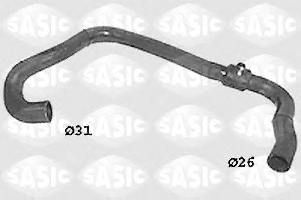 SASIC SWH0429 Шланг радиатора