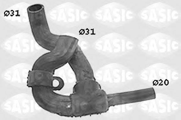 SASIC SWH4183 Шланг радиатора