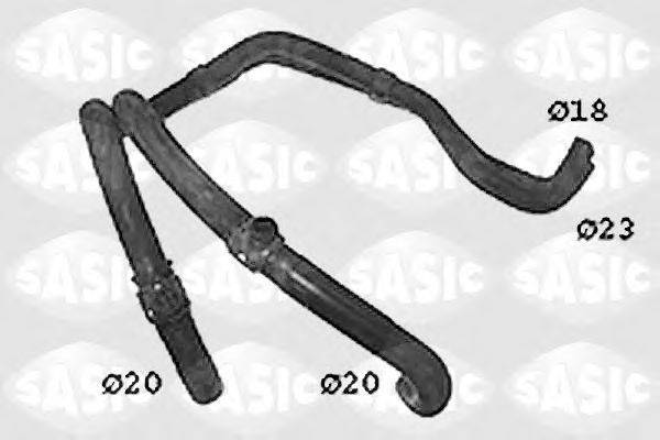 SASIC SWH4284 Шланг радиатора
