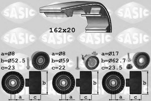 SASIC 1756064 Комплект ремня ГРМ