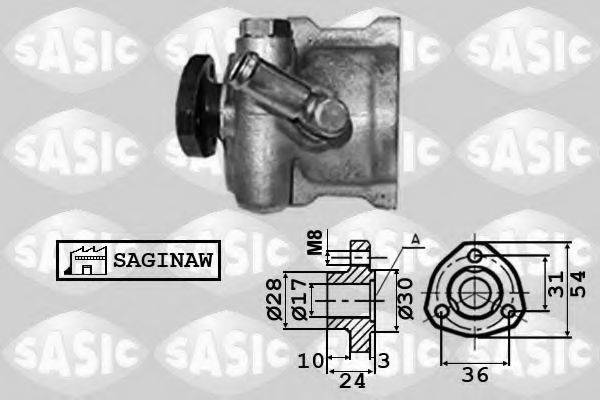 SASIC 7076030 Гидравлический насос, рулевое управление