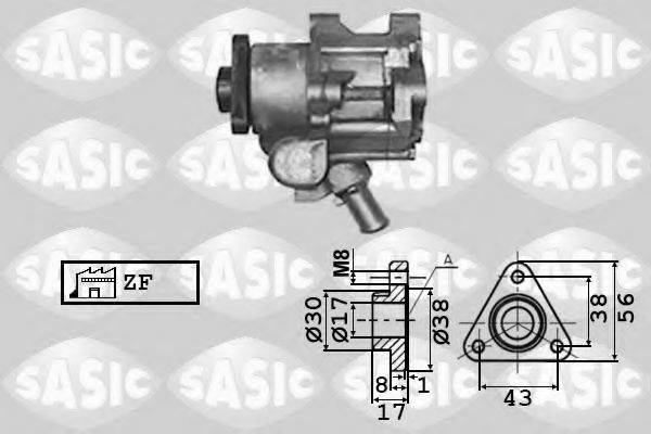 SASIC 7076022 Гидравлический насос, рулевое управление