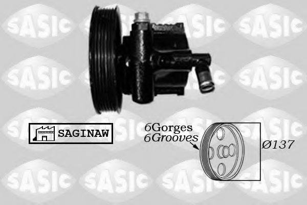 SASIC 7076012 Гидравлический насос, рулевое управление