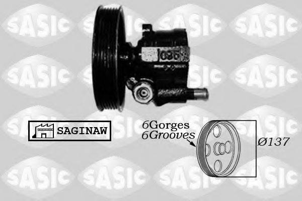 SASIC 7076013 Гидравлический насос, рулевое управление
