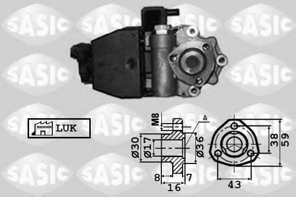 SASIC 7076032 Гидравлический насос, рулевое управление