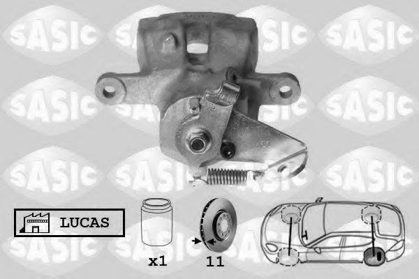 SASIC 6504006 Тормозной суппорт