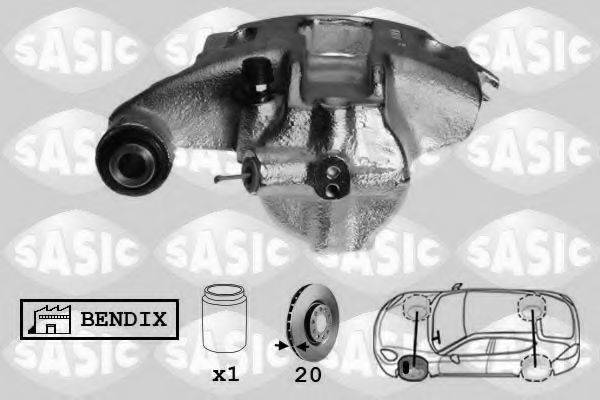 SASIC SCA0082 Тормозной суппорт