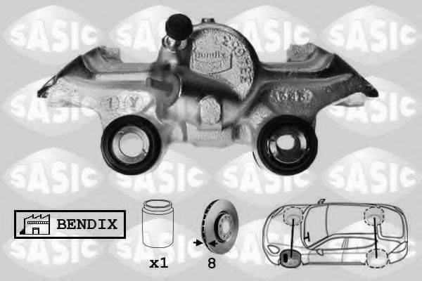 SASIC SCA4016 Тормозной суппорт