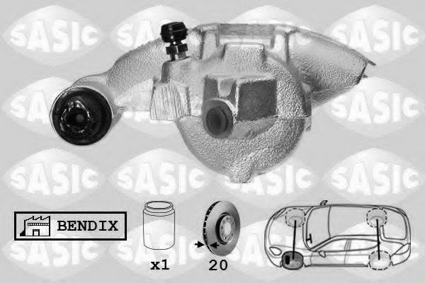 SASIC SCA6266 Тормозной суппорт