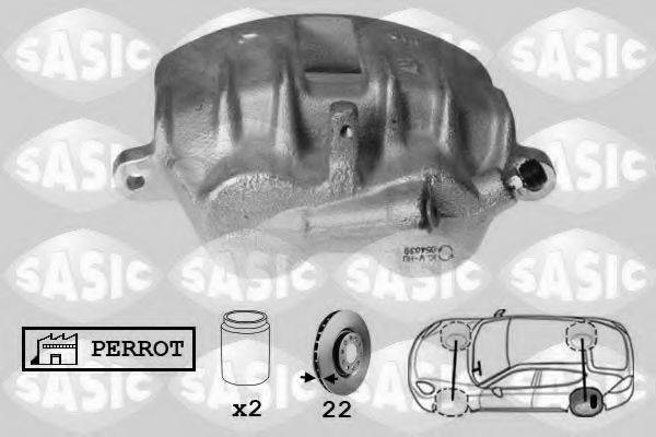 SASIC SCA6582 Тормозной суппорт