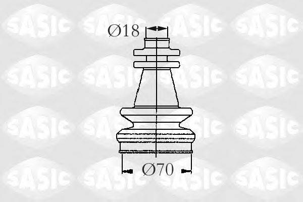 SASIC 2873703 Комплект пылника, приводной вал