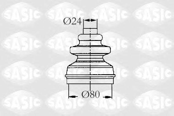 SASIC 2873793 Комплект пылника, приводной вал