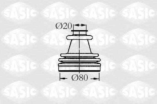 SASIC 2933773 Комплект пылника, приводной вал