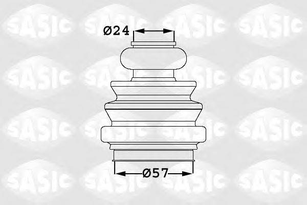 SASIC 1906039 Комплект пылника, приводной вал