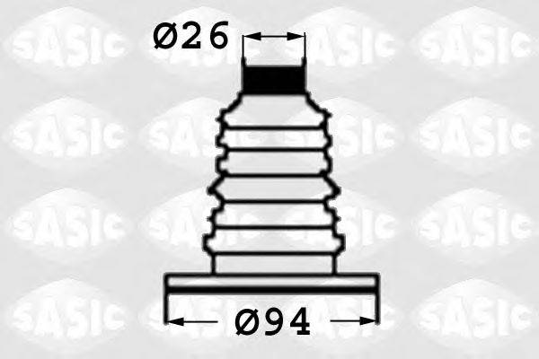 SASIC 9004718 Комплект пылника, приводной вал