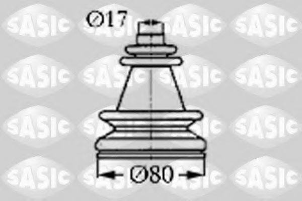 SASIC 4003406 Комплект пылника, приводной вал