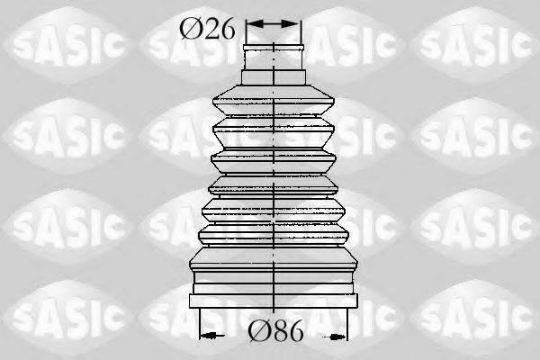 SASIC 4003440 Комплект пылника, приводной вал