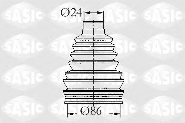 SASIC 2933053 Комплект пылника, приводной вал