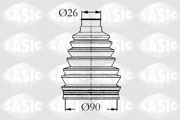 SASIC 4003441 Комплект пылника, приводной вал