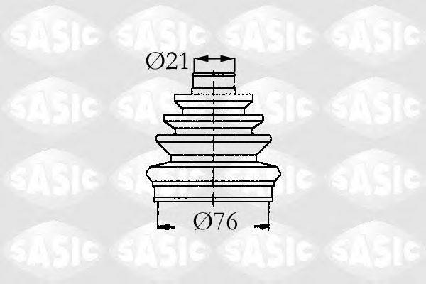 SASIC 9004629 Комплект пылника, приводной вал