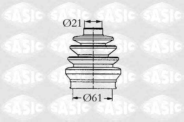 SASIC 9004723 Комплект пылника, приводной вал