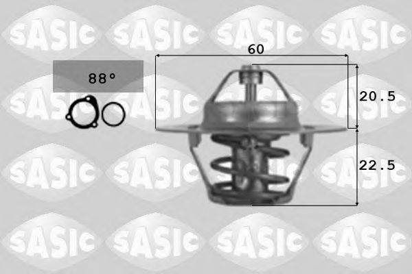 SASIC 3306059 Термостат, охлаждающая жидкость