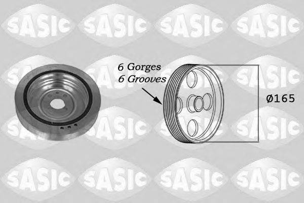 SASIC 2156014 Ременный шкив, коленчатый вал